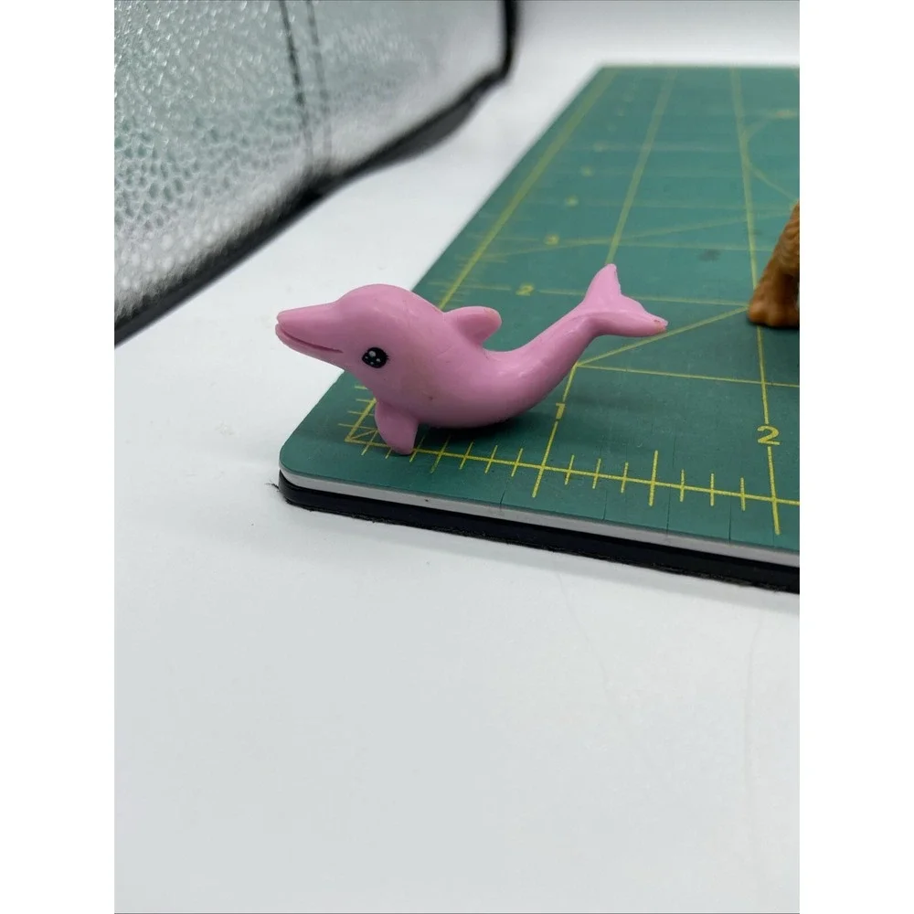 Barbie Replacement Pets Lot (7) Pink Dolphin Bear Puppy Princess